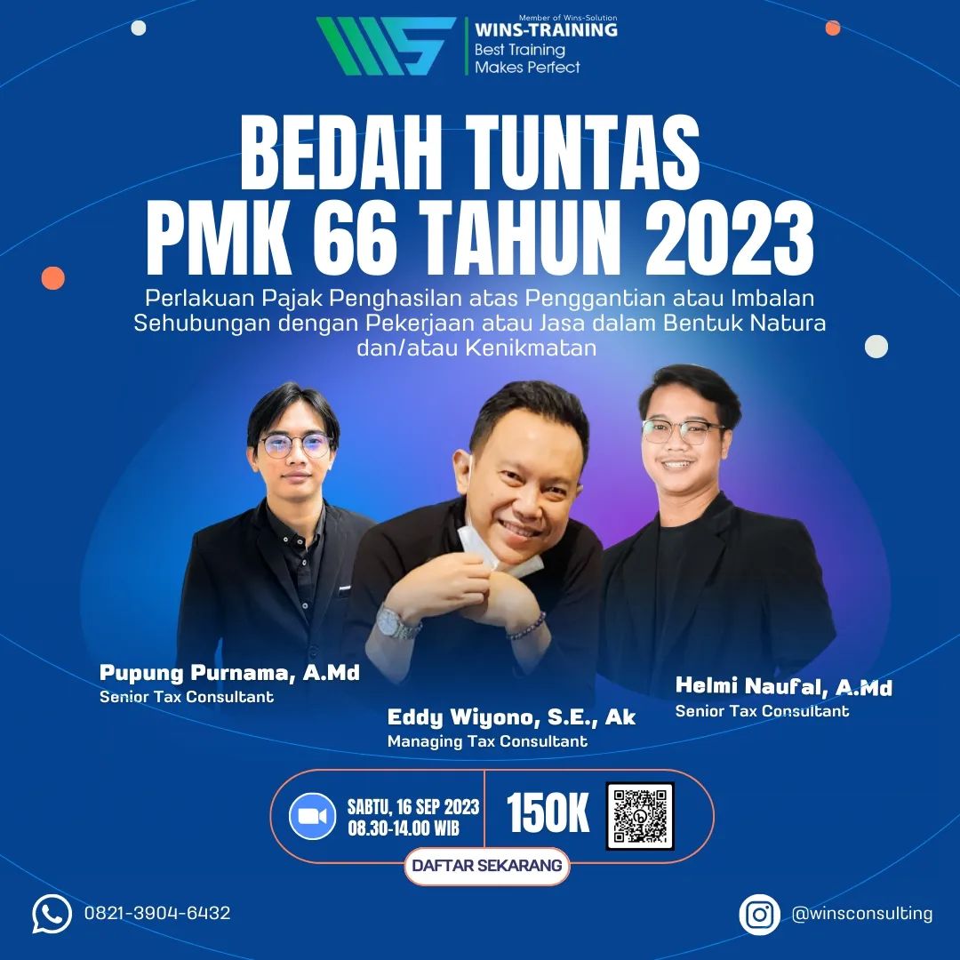 Bedah Tuntas PMK 66 Tahun 2023 Perlakuan Pajak Penghasilan atas