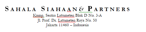 Logo Law Office SAHALA SIAHAAN & PARTNERS